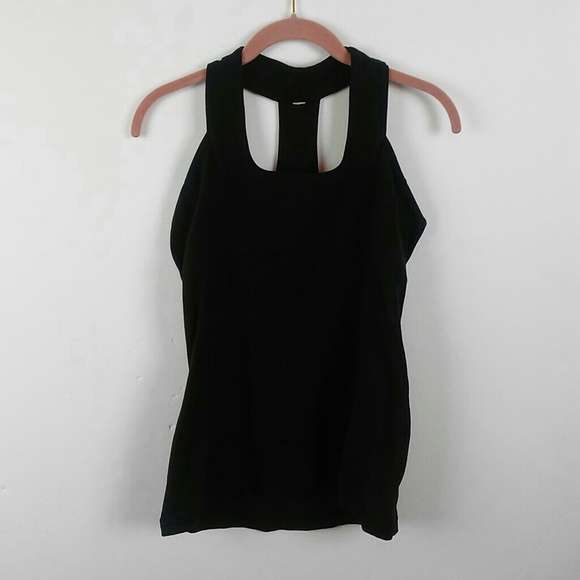 lululemon athletica Tops - Lululemon | Black workout tank t back